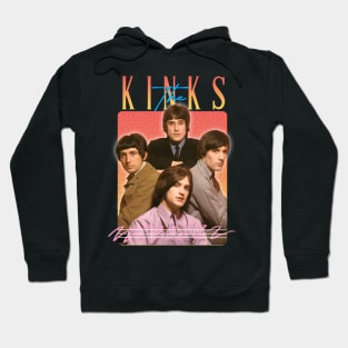 The Kinks Retro Aesthetics Fan Art Hoodie